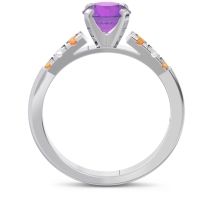 Cathedral Pave Sari Ring
