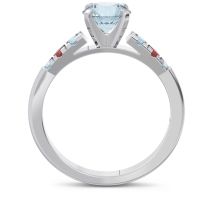 Cathedral Pave Sari Ring