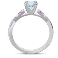 Cathedral Pave Sari Ring
