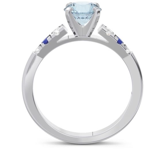 Cathedral Pave Sari Ring
