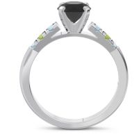 Cathedral Pave Sari Ring