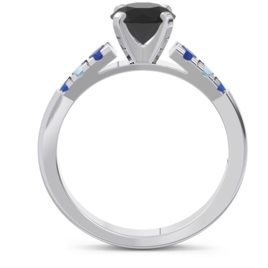 Cathedral Pave Sari Ring