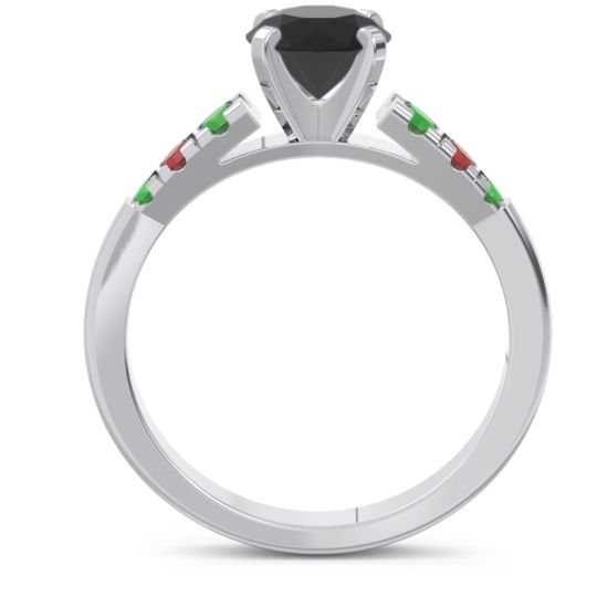 Cathedral Pave Sari Ring