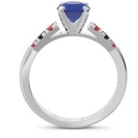 Cathedral Pave Sari Ring