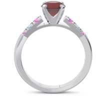 Cathedral Pave Sari Ring