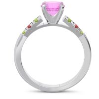 Cathedral Pave Sari Ring