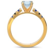 Cathedral Pave Sari Ring
