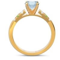 Cathedral Pave Sari Ring