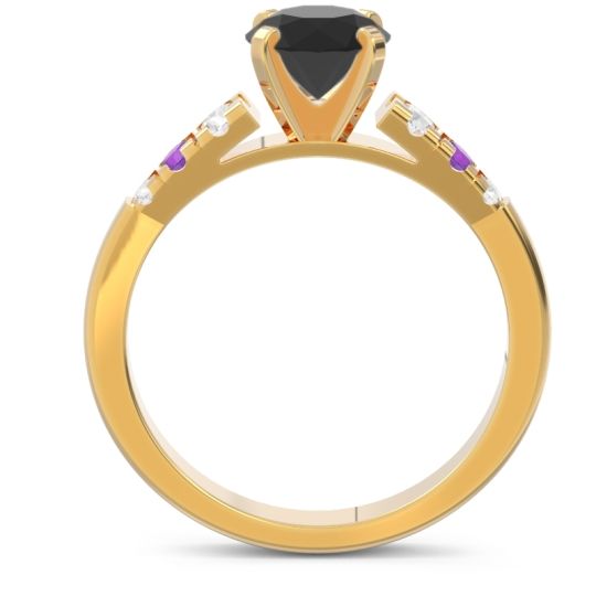 Cathedral Pave Sari Ring