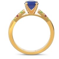 Cathedral Pave Sari Ring