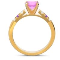 Cathedral Pave Sari Ring