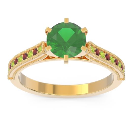 Milgrain Pave Samiti Ring