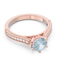 Milgrain Pave Samiti Ring