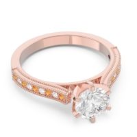 Milgrain Pave Samiti Ring