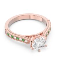Milgrain Pave Samiti Ring