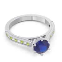 Milgrain Pave Samiti Ring