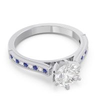 Milgrain Pave Samiti Ring