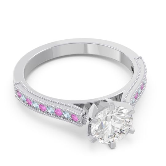 Milgrain Pave Samiti Ring