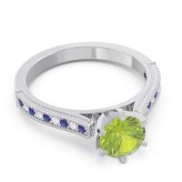 Milgrain Pave Samiti Ring