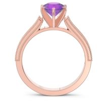 Milgrain Pave Samiti Ring