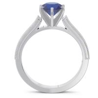 Milgrain Pave Samiti Ring