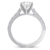 Milgrain Pave Samiti Ring