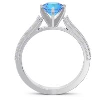 Milgrain Pave Samiti Ring