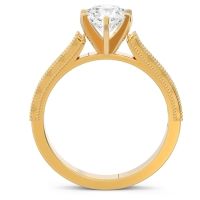 Milgrain Pave Samiti Ring