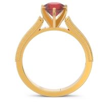 Milgrain Pave Samiti Ring