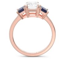 Three Stone Emerald Cut Lepakara Ring