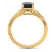Solitaire Emerald Cut Istika Ring