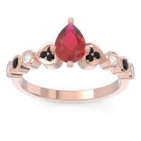 Pave Marquise Tsaru Ring