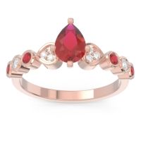 Pave Marquise Tsaru Ring