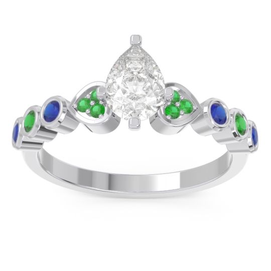 Pave Marquise Tsaru Ring