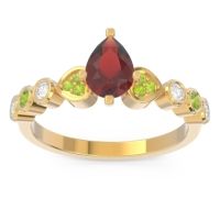 Pave Marquise Tsaru Ring