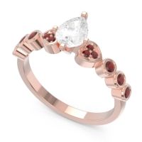 Pave Marquise Tsaru Ring