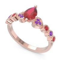 Pave Marquise Tsaru Ring