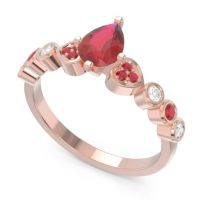 Pave Marquise Tsaru Ring