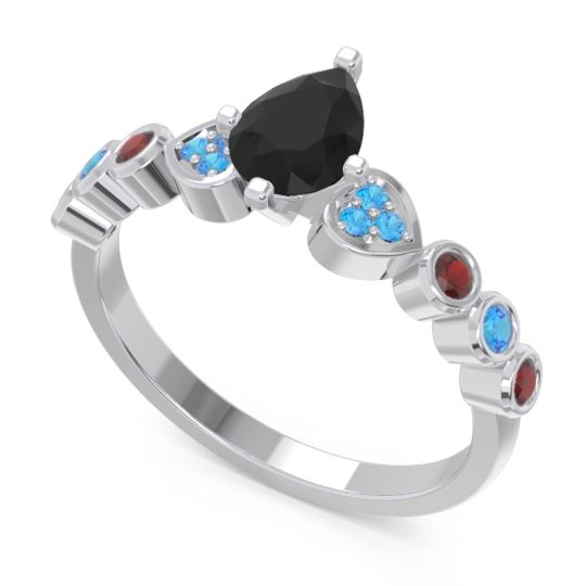 Pave Marquise Tsaru Ring