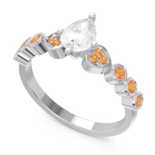 Pave Marquise Tsaru Ring