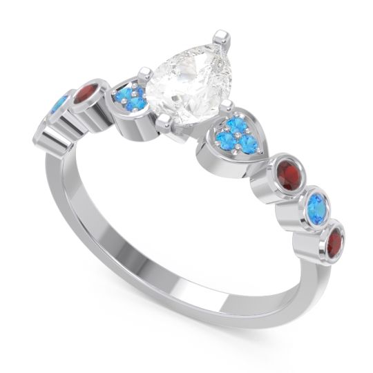 Pave Marquise Tsaru Ring