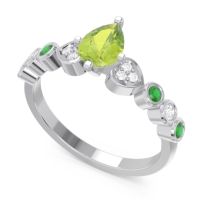Pave Marquise Tsaru Ring