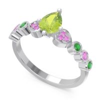 Pave Marquise Tsaru Ring