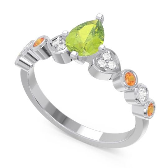 Pave Marquise Tsaru Ring