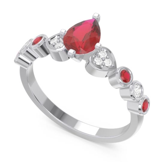 Pave Marquise Tsaru Ring