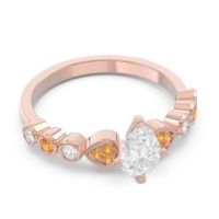 Pave Marquise Tsaru Ring