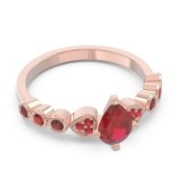 Pave Marquise Tsaru Ring