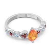 Pave Marquise Tsaru Ring