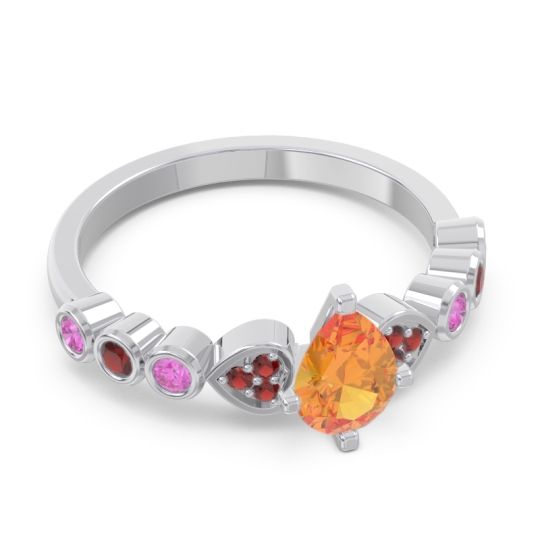 Pave Marquise Tsaru Ring