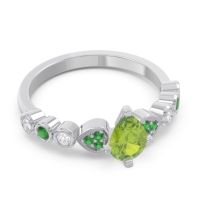 Pave Marquise Tsaru Ring